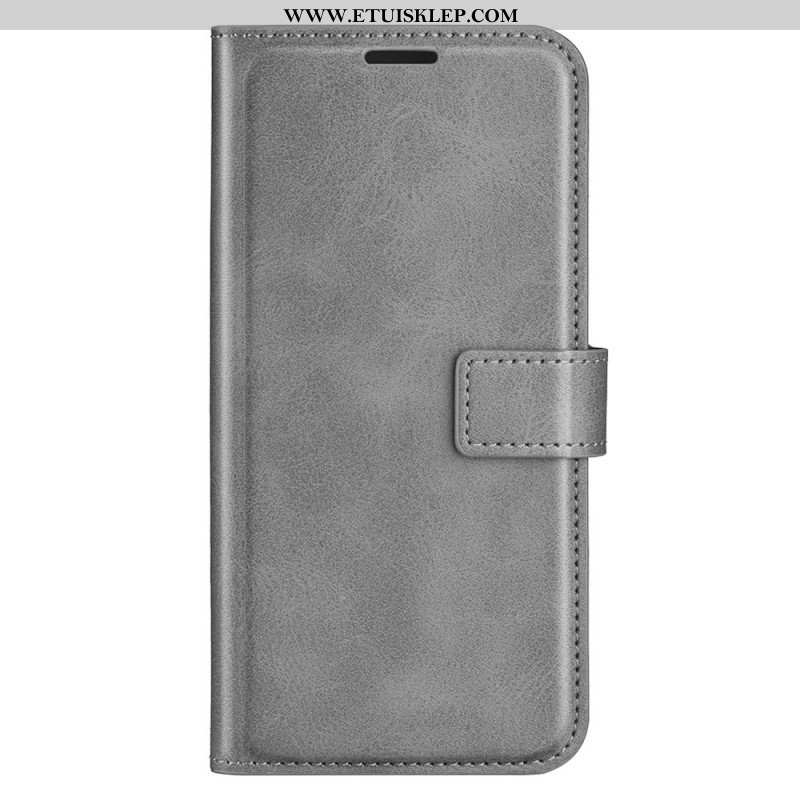 Etui Folio do iPhone 15 Styl Skórzany
